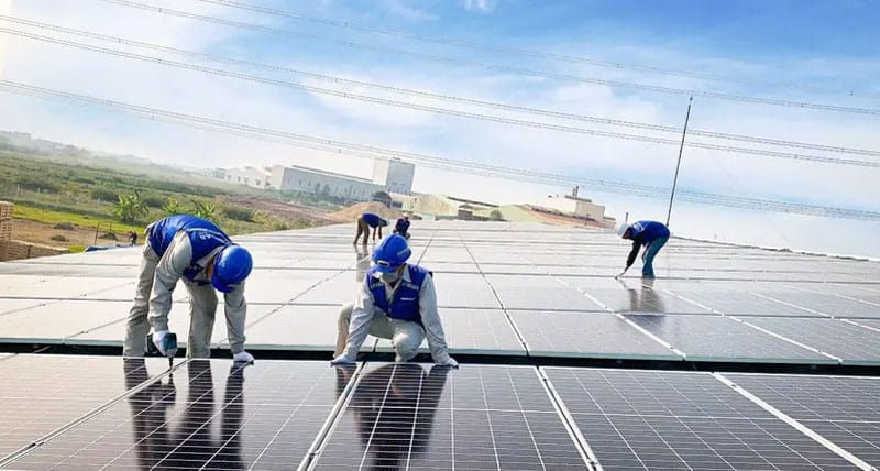 lắp đặt hệ thống điện năng lượng mặt trời 10kW