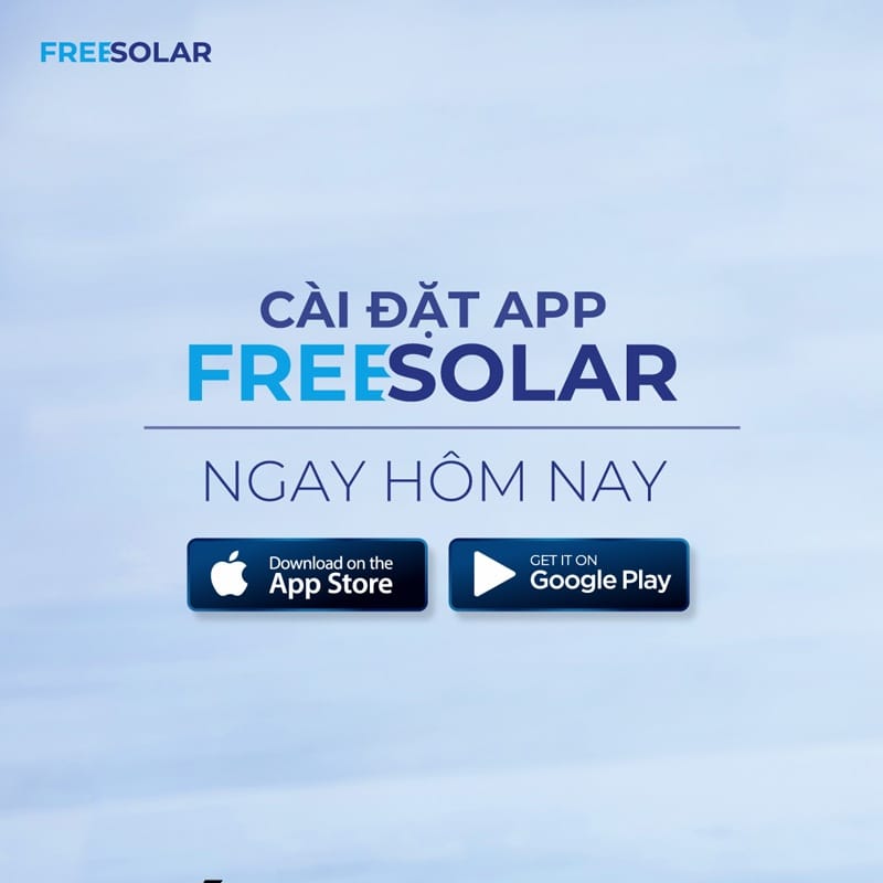 app điện mặt trời Freesolar