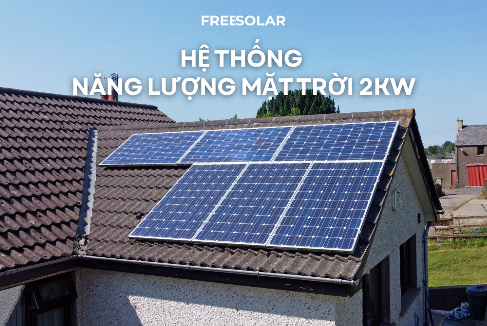 Năng lượng mặt trời 2kw
