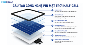 Công nghệ pin mặt trời Half-Cell